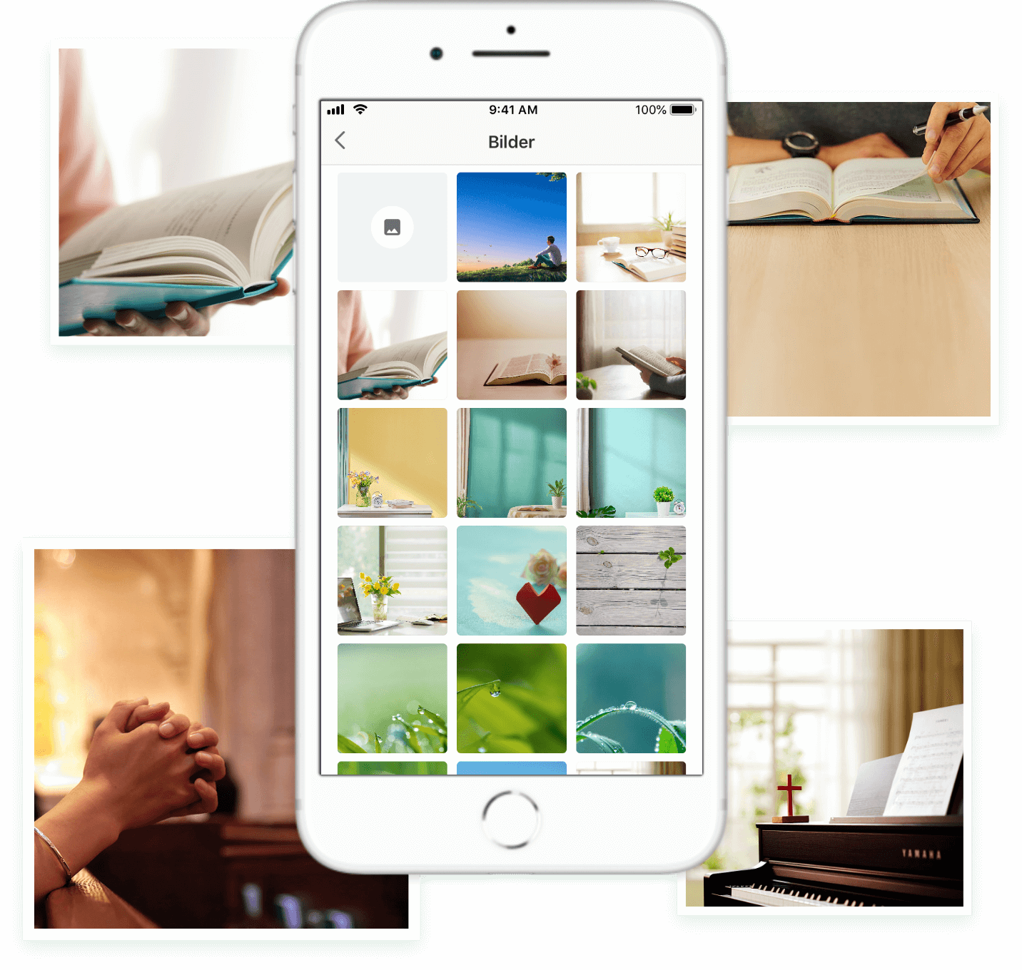 Leichte Bibel APP Jederzeit die Bibel lesen und mit dem Herrn gehen