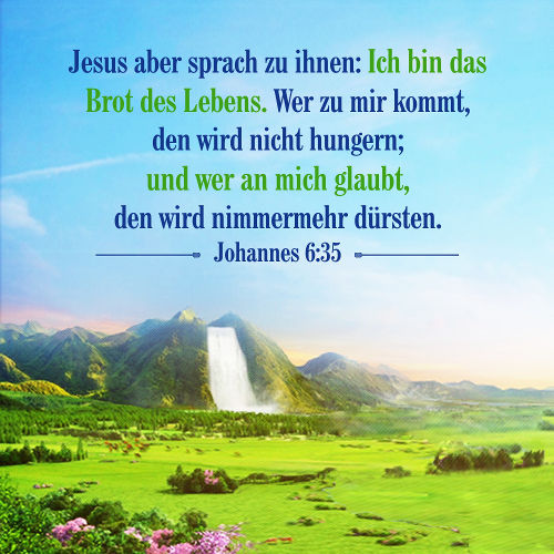 Johannes 6，35