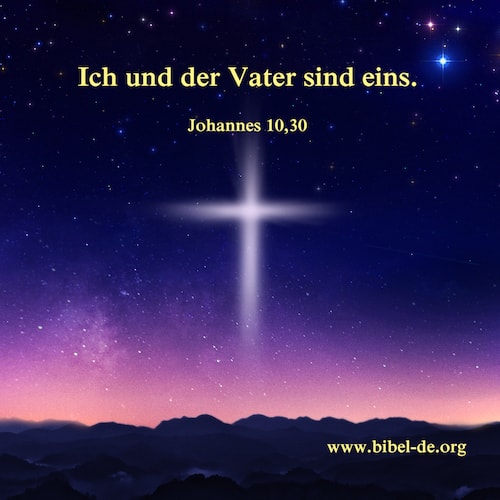 Biblische Bilder Johannes 10,30