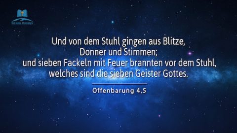 Blitz, Donner, Geister Gottes