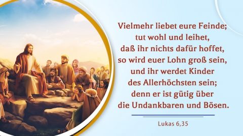 Bibelverse Den Feind lieben