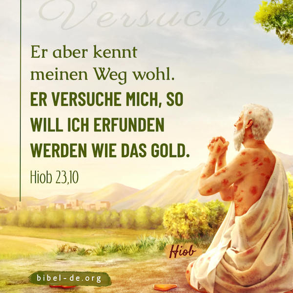 Gottes Prüfung, Prüfungen sollen unseren Glauben in Gott stärken 