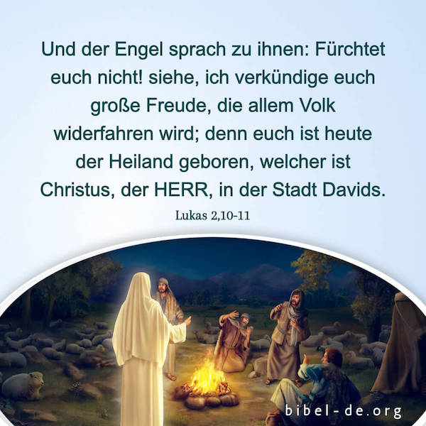 Bibelzitate Lukas 2,1011 Bibelzitate Lukas 2,1011