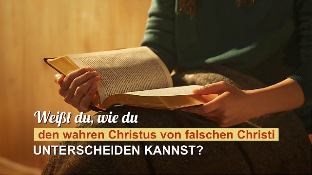 Online Predigt: Wie kann man den wahren Christus von falschen Christi unterscheiden