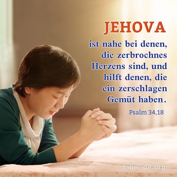 christin betet zu Gott