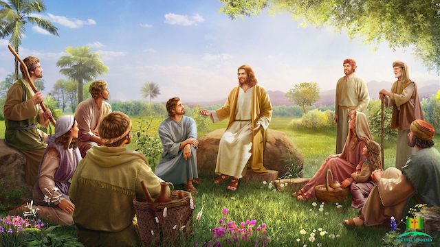 Herr Jesus und seine Jünger