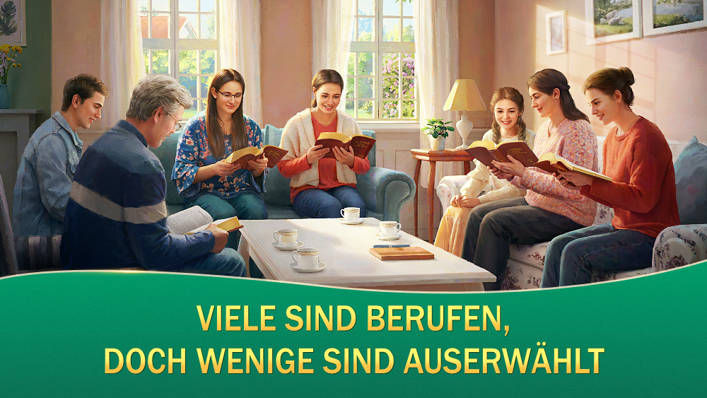 Viele sind berufen, doch wenige sind auserwählt