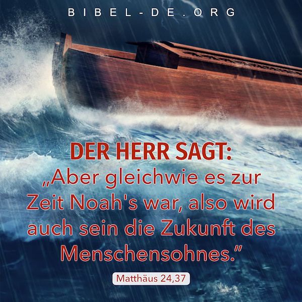 Bibelsprüche Matthäus 24,37