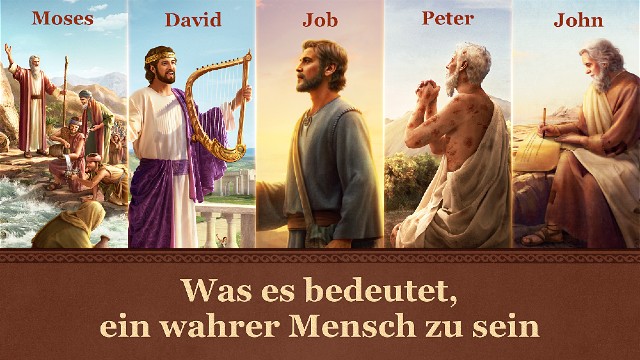 Was es bedeutet, ein wahrer Mensch zu sein