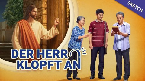 Sketch der christlichen Kirche | Der Herr klopft an